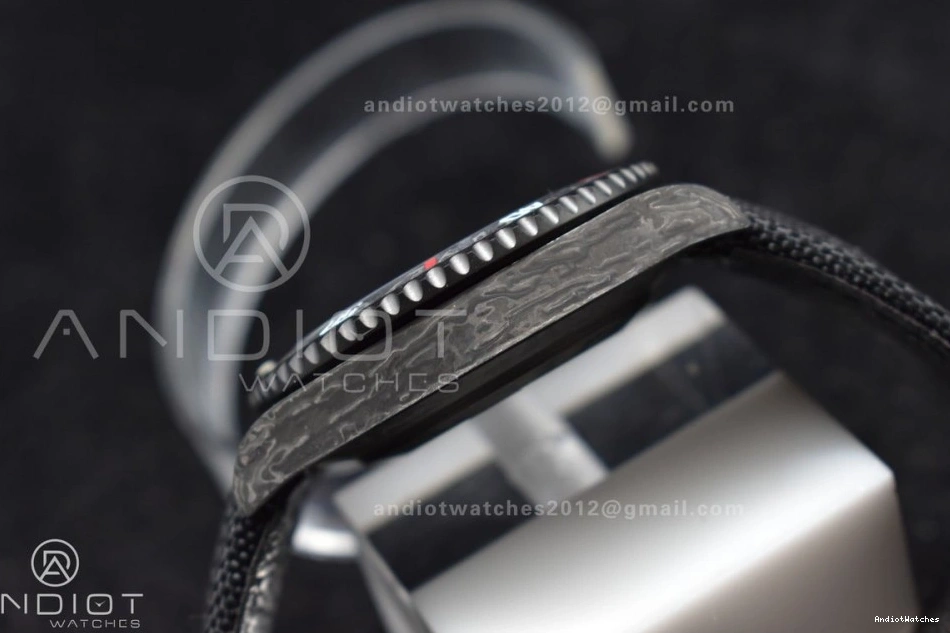 on 474 Submariner Nylon Red VSF VS Dial 1:1 DIW Best Black Carbon Edition Practical Black Strap 0515